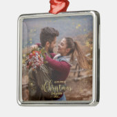 Notre premier ornement photo de Noël engagé (Gauche)