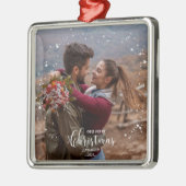 Notre premier ornement photo de Noël engagé (Gauche)