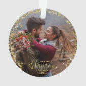 Notre premier ornement photo de Noël engagé (dos)