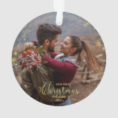 Notre premier ornement photo de Noël engagé (dos)