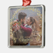 Notre premier ornement photo de Noël engagé (Gauche)