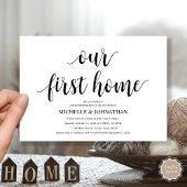 Notre première carte d'invitation pour la Fête de