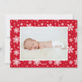 Notre première carte Faire-part de naissance de No (Dos)