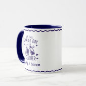 Notre première fête des pères ensemble Mug (Devant gauche)