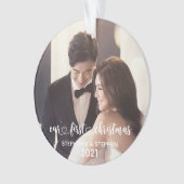 Notre première photo de coeur de Noël (devant)