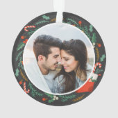 Notre première photo de la couronne de fleurs de N (dos)