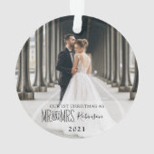 Notre première photo de Noël (dos)