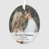 Notre première photo de script moderne de Noël (devant)