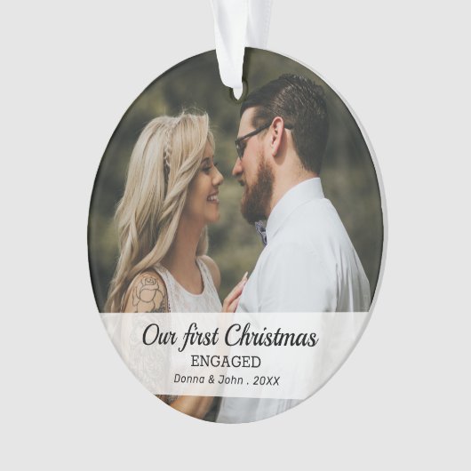 Notre première photo de script moderne de Noël (devant)