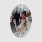 Notre première photo en noir de Noël (devant)