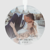 Notre première photo en noir de Noël (dos)