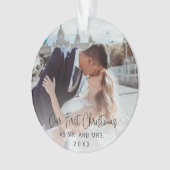 Notre première photo en noir de Noël (devant)