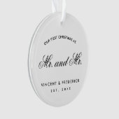 Notre première photo gay de Noël blanc (devant)