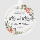 Notre première photo géométrique de Noël Mariée (devant)