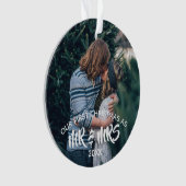 Notre première photo personnalisée de Noël (devant)