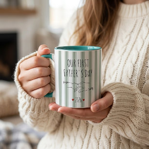 Notre première tasse de fête des pères