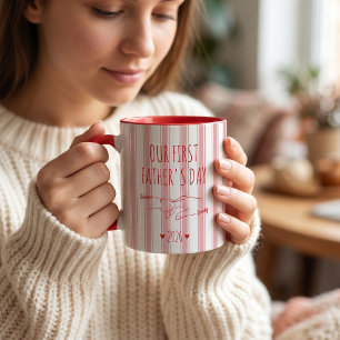 Notre première tasse de fête des pères