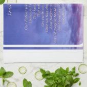 Notre serviette de cuisine de père (Plié)