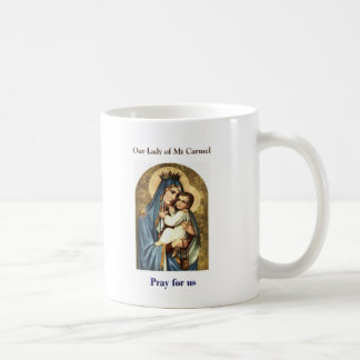 NOTRE TASSE DE CARMEL DE DAME OF MT