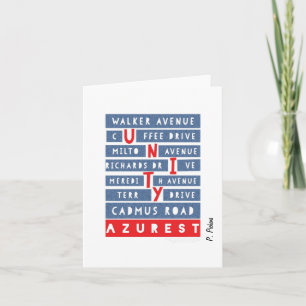Notre UNITÉ D'AZUREST dans notre UNITÉCommm Cartes