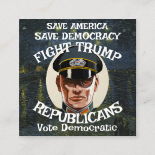 NoTrump Republikeinse Partij Afstudeerfeest Pensio Informatiekaartje
