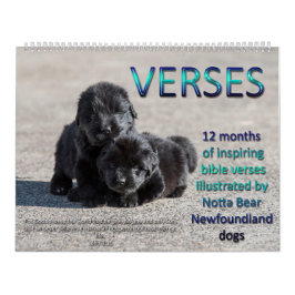 Notta Beer Newfoundlands Verzen Kalender