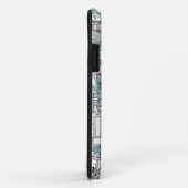 NOTTINGHAM BLUE Case-Mate iPhone CASE (Achterkant/rechts)