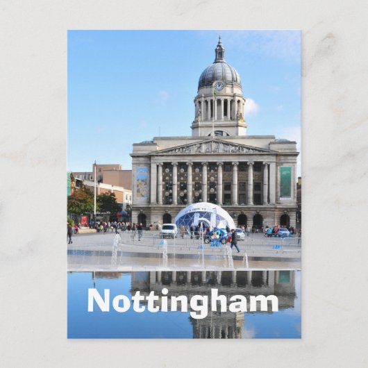 Nottingham Briefkaart (Voorkant)