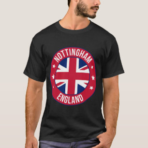 Nottingham, Engeland City T-Shirt Reizen & Thuis