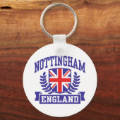 Nottingham England Sleutelhanger (Voorkant)