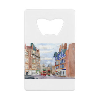 Nottingham King St. 1920 Kredietkaart Flessenopener