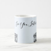 Nottingham Tone Sketch Café Mug (Centre)