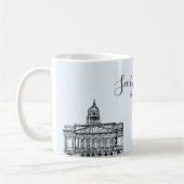 Nottingham Tone Sketch Café Mug (Gauche)