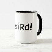 Nou, dat is raar leuk citaat mok (Voorkant rechts)