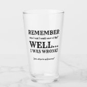 Nou... - Grappig Groomsman voorstel Glas (Voorkant)