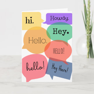 Nou Hallo daar Kaart