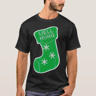 Nou Hung Funny Kerstmis, Nou Hung Stocking, Big T-shirt