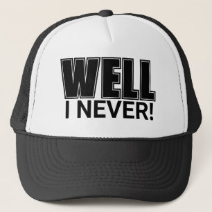 Nou, ik nooit! trucker pet