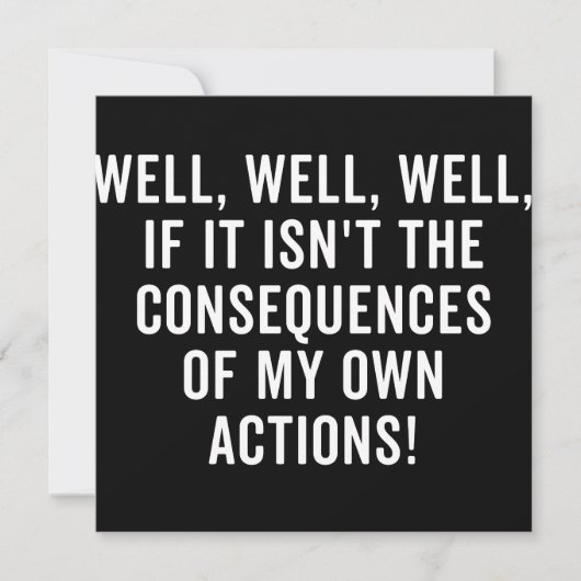 Nou, nou, als het niet de gevolgen zijn save the date (Voorkant)