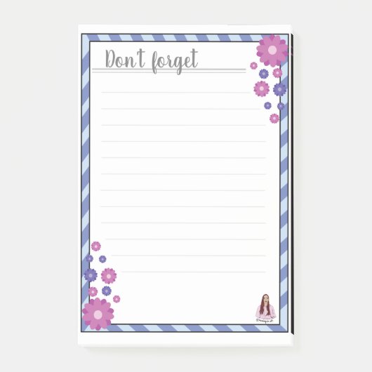 N'oublie pas | Notes post-it liées (Devant)