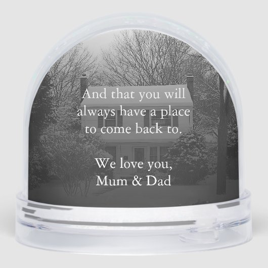 N'oubliez jamais d'où vous venez - Home Keepssaké (Arrière)