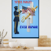 N'oubliez jamais - Honneur jamais grand affiche (Cuisine)