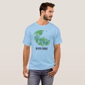 N'oubliez jamais le T-shirt de Pangaea (Devant entier)