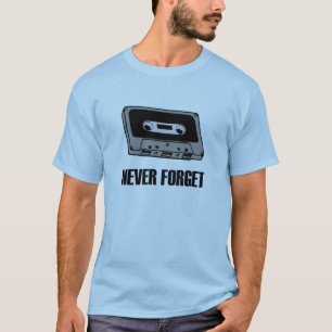 N'oubliez jamais le T-shirt d'enregistreur à
