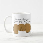 n'oubliez jamais que vous êtes un éléphant fou Mug (Gauche)