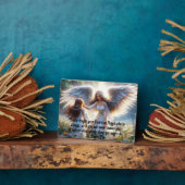 N'oubliez jamais votre plaque Angel Guardian (Côté)