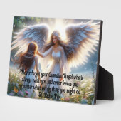 N'oubliez jamais votre plaque Angel Guardian (Côté)