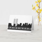 N'oubliez pas 911 Carte de voeux 1 (Fleur jaune)