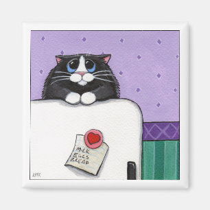 N'oubliez pas - Aimant de chat