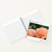 N'oubliez pas de fleurir Cahier de fleurs de rose (Intérieur)